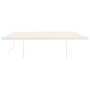 Manual retractable awning with cream poles 6x3 m by vidaXL, Awnings - Ref: Foro24-3069997, Price: 675,51 €, Discount: %