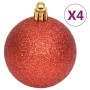 Juego de adornos de navidad de 108 piezas rojo y blanco de vidaXL, Adornos festivos - Ref: Foro24-330092, Precio: 38,99 €, De...