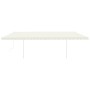 Toldo retráctil manual con LED crema 6x3,5 m de vidaXL, Toldos - Ref: Foro24-3070082, Precio: 740,62 €, Descuento: %