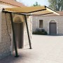 Toldo automático LED sensor de viento amarillo blanco 3,5x2,5 m de vidaXL, Toldos - Ref: Foro24-3070133, Precio: 583,11 €, De...