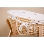 CHILDHOME Bassinet crib with mattress and natural heart cover by CHILDHOME, Cribs and bassinets - Ref: Foro24-437365, Price: ...