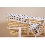 CHILDHOME Bassinet crib with mattress and natural leopard cover by CHILDHOME, Cribs and bassinets - Ref: Foro24-437364, Price...