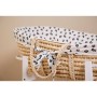 CHILDHOME Bassinet crib with mattress and natural leopard cover by CHILDHOME, Cribs and bassinets - Ref: Foro24-437364, Price...