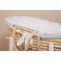 CHILDHOME Bassinet crib with mattress and natural cover gold by CHILDHOME, Cribs and bassinets - Ref: Foro24-437361, Price: 1...