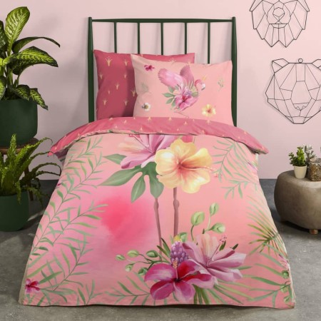 Good Morning QUEEN children's duvet cover 140x200/220 cm pink by Good Morning, Duvet covers - Ref: Foro24-437652, Price: 32,9...