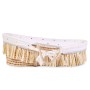 CHILDHOME Bassinet crib with mattress and golden raffia cover by CHILDHOME, Cribs and bassinets - Ref: Foro24-437367, Price: ...