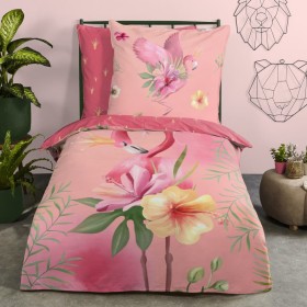 Good Morning QUEEN Kinderbettbezug 135x200 cm rosa von Good Morning, Bettbezüge - Ref: Foro24-437653, Preis: 36,95 €, Rabatt: %