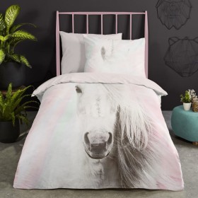 Good Morning FLUFFY Kinderbettbezug 140x200/220 cm rosa von Good Morning, Bettbezüge - Ref: Foro24-437670, Preis: 32,99 €, Ra...