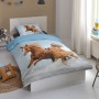 Good Morning FREE children's duvet cover 140x200/220 cm brown blue by Good Morning, Duvet covers - Ref: Foro24-437672, Price:...