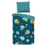 Good Morning Funda de edredón infantil SPACY 120x150 cm azul petróleo de Good Morning, Fundas de nórdico - Ref: Foro24-437698...