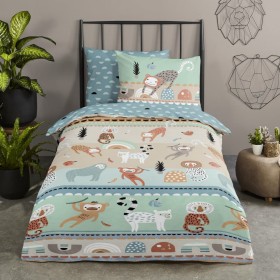 Good Morning PLAY children's duvet cover 140x200/220 cm multicolor by Good Morning, Duvet covers - Ref: Foro24-437673, Price:...