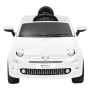 Fiat 500 white electric ride-on car by vidaXL, Pedal or push vehicles - Ref: Foro24-80317, Price: 305,88 €, Discount: %