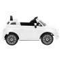 Fiat 500 white electric ride-on car by vidaXL, Pedal or push vehicles - Ref: Foro24-80317, Price: 305,88 €, Discount: %