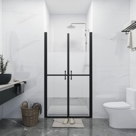 Semi-frosted ESG shower door (83-86)x190 cm by vidaXL, shower doors - Ref: Foro24-150834, Price: 200,18 €, Discount: %