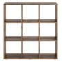 FMD Shelving unit with 9 compartments in aged wood color by FMD, Bookcases and shelves - Ref: Foro24-437011, Price: 146,99 €,...