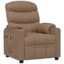 Cappuccino synthetic leather massage chair by vidaXL, Electric massage chairs - Ref: Foro24-348069, Price: 248,57 €, Discount: %