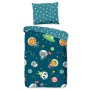 Good Morning Funda de edredón infantil SPACY 100x135 cm azul petróleo de Good Morning, Fundas de nórdico - Ref: Foro24-437699...