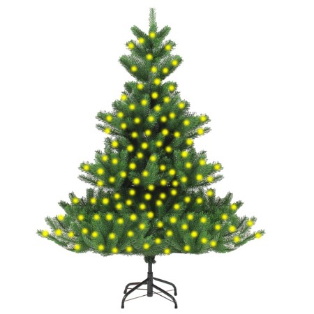 Árbol Navidad abeto Nordmann artificial con LEDs verde 240 cm de vidaXL, Arboles de navidad - Ref: Foro24-3077476, Precio: 26...