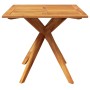 Solid acacia wood garden table 85x85x75 cm by vidaXL, Garden tables - Ref: Foro24-316256, Price: 152,79 €, Discount: %