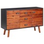 Solid acacia wood and MDF sideboard 110x35x70 cm by vidaXL, Sideboards - Ref: Foro24-327457, Price: 162,99 €, Discount: %