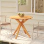 Solid acacia wood garden table 85x85x75 cm by vidaXL, Garden tables - Ref: Foro24-316254, Price: 135,57 €, Discount: %