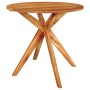 Solid acacia wood garden table 85x85x75 cm by vidaXL, Garden tables - Ref: Foro24-316254, Price: 135,57 €, Discount: %