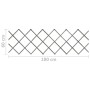 Trellis fences 5 pcs solid gray fir wood 180x60 cm by vidaXL, fence panels - Ref: Foro24-316424, Price: 47,31 €, Discount: %