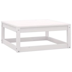 Garden footstool solid white pine wood 70x70x30 cm by vidaXL, Garden sets - Ref: Foro24-805671, Price: 68,53 €, Discount: %