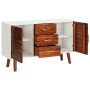 Solid acacia wood and MDF sideboard 110x35x70 cm by vidaXL, Sideboards - Ref: Foro24-327458, Price: 143,87 €, Discount: %