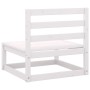 Central garden sofa solid white pine wood by vidaXL, Garden sets - Ref: Foro24-805666, Price: 94,13 €, Discount: %