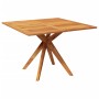 Mesa de jardín madera maciza de acacia 110x110x75 cm de vidaXL, Mesas de jardín - Ref: Foro24-316257, Precio: 186,06 €, Descu...