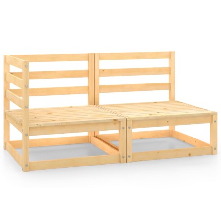 Garden furniture set 2 pieces solid pine wood by vidaXL, Garden sets - Ref: Foro24-805690, Price: 124,61 €, Discount: %