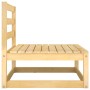 Central garden sofas 2 units solid pine wood by vidaXL, Garden sets - Ref: Foro24-805680, Price: 118,75 €, Discount: %