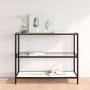 Transparent and white marble glass shelf 100x36x90 cm by vidaXL, Bookcases and shelves - Ref: Foro24-331632, Price: 69,55 €, ...