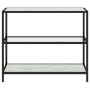 Transparent and white marble glass shelf 100x36x90 cm by vidaXL, Bookcases and shelves - Ref: Foro24-331632, Price: 69,55 €, ...