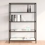 Transparent glass and white marble shelf 100x36x168 cm by vidaXL, Bookcases and shelves - Ref: Foro24-331640, Price: 68,35 €,...