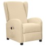 Cream fabric electric massage chair by vidaXL, Electric massage chairs - Ref: Foro24-3098946, Price: 232,99 €, Discount: %