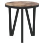 Black and yellow MDF coffee table Ø35 cm by vidaXL, Side tables - Ref: Foro24-331665, Price: 26,74 €, Discount: %