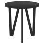 Black MDF coffee table Ø35 cm by vidaXL, Side tables - Ref: Foro24-331667, Price: 27,21 €, Discount: %