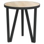 Sonoma oak MDF coffee table Ø35 cm by vidaXL, Side tables - Ref: Foro24-331666, Price: 25,99 €, Discount: %