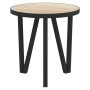 Sonoma oak MDF coffee table Ø35 cm by vidaXL, Side tables - Ref: Foro24-331666, Price: 25,99 €, Discount: %