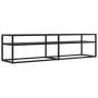 Mueble para TV vidrio templado negro 160x40x40,5 cm de vidaXL, Muebles TV - Ref: Foro24-331719, Precio: 110,21 €, Descuento: %