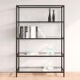 Transparent tempered glass shelf 100x36x168 cm by vidaXL, Bookcases and shelves - Ref: Foro24-331637, Price: 135,87 €, Discou...