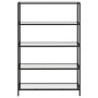 Transparent tempered glass shelf 100x36x168 cm by vidaXL, Bookcases and shelves - Ref: Foro24-331637, Price: 135,87 €, Discou...