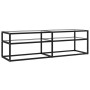 Mueble para TV vidrio templado transparente 140x40x40,5 cm de vidaXL, Muebles TV - Ref: Foro24-331714, Precio: 100,09 €, Desc...