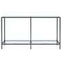 Mesa consola transparente vidrio templado 140x35x75,5 cm de vidaXL, Mesas auxiliares - Ref: Foro24-331694, Precio: 83,99 €, D...