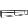 TV-Schrank aus schwarzem gehärtetem Glas 220x40x40,5 cm von vidaXL, TV-Möbel - Ref: Foro24-331731, Preis: 144,99 €, Rabatt: %