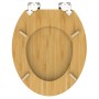 SCHÜTTE Toilet seat with soft close NATURAL BAMBOO by SCHÜTTE, Toilet and bidet seats - Ref: Foro24-438760, Price: 66,22 €, D...