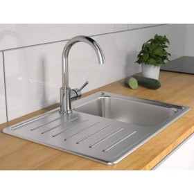 SCHÜTTE UNICORN chrome sink mixer tap with round spout by SCHÜTTE, Faucets - Ref: Foro24-438711, Price: 87,92 €, Discount: %