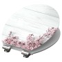 SCHÜTTE Toilet seat with soft close FLOWERS & WOOD MDF glossy by SCHÜTTE, Toilet and bidet seats - Ref: Foro24-438759, Price:...